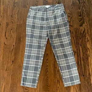 H & M Trendy/Professional Plaid Pants